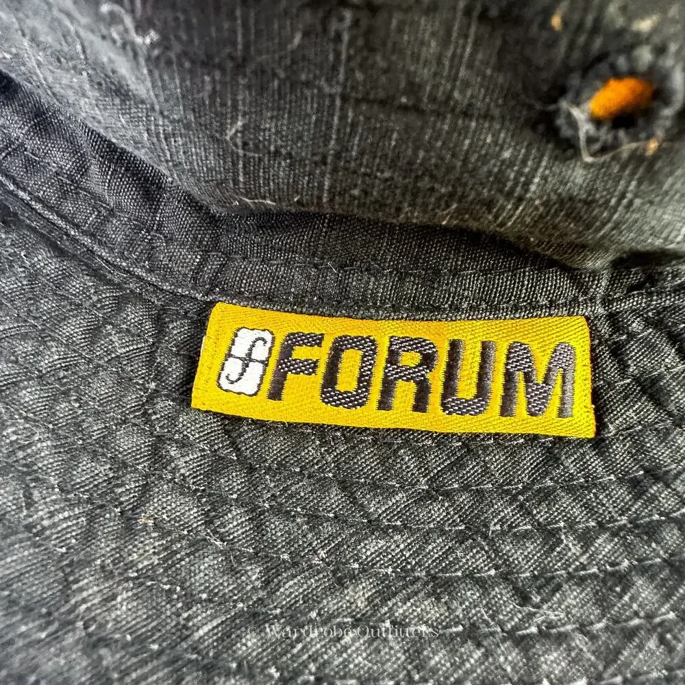 RARE Vintage 1996 FORUM Snowboard Reversible Bucket Hat - Picture 8 of 8